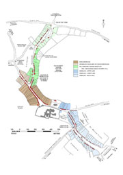 A reconstructed plan of Battle based on the 1367 manorial survey - Click to view as a PDF