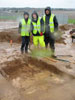 Undergrad students on site at Peacehaven (Photo courtesy-of Chip Shahidan)